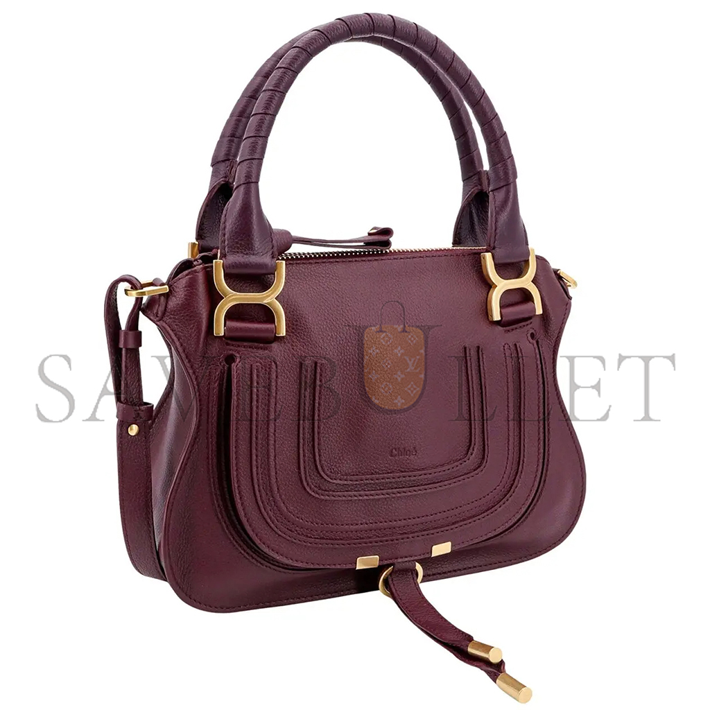 CHLOE SMALL MARCIE BAG IN GRAINED LEATHER CHC22AS628I3125N (30*23*10cm)